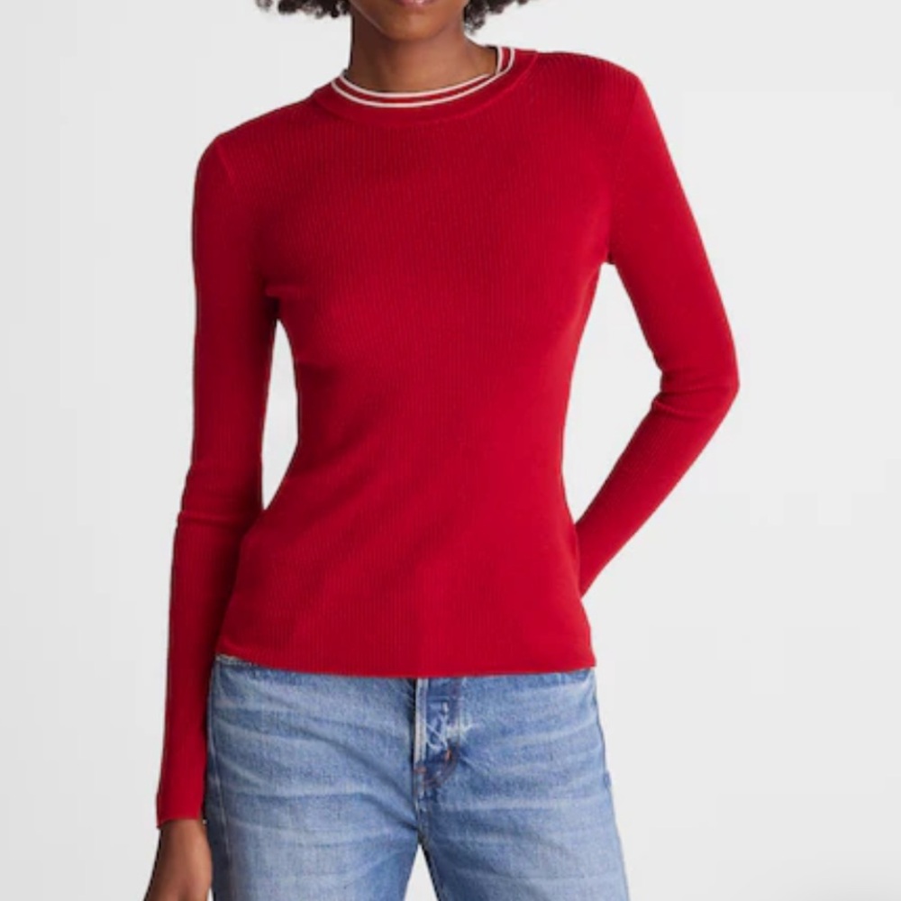NWT Madewell merino silk blend sweater - Picture 3 of 12